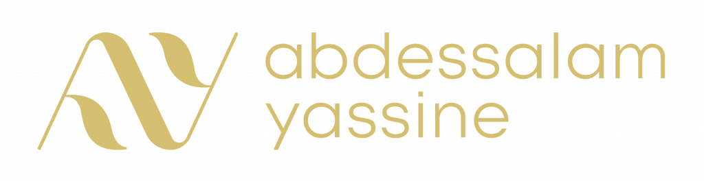 Imam Yassine logo gold